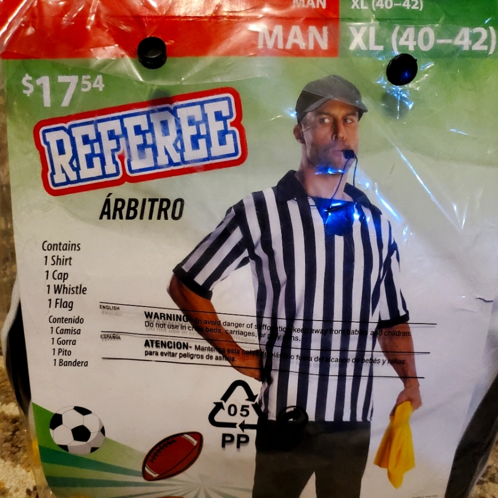Mens Referee costume - XL
